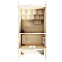 Pihasauna Luoman Lillevilla 7-5 Tiira, 10.3 + 2.3m²