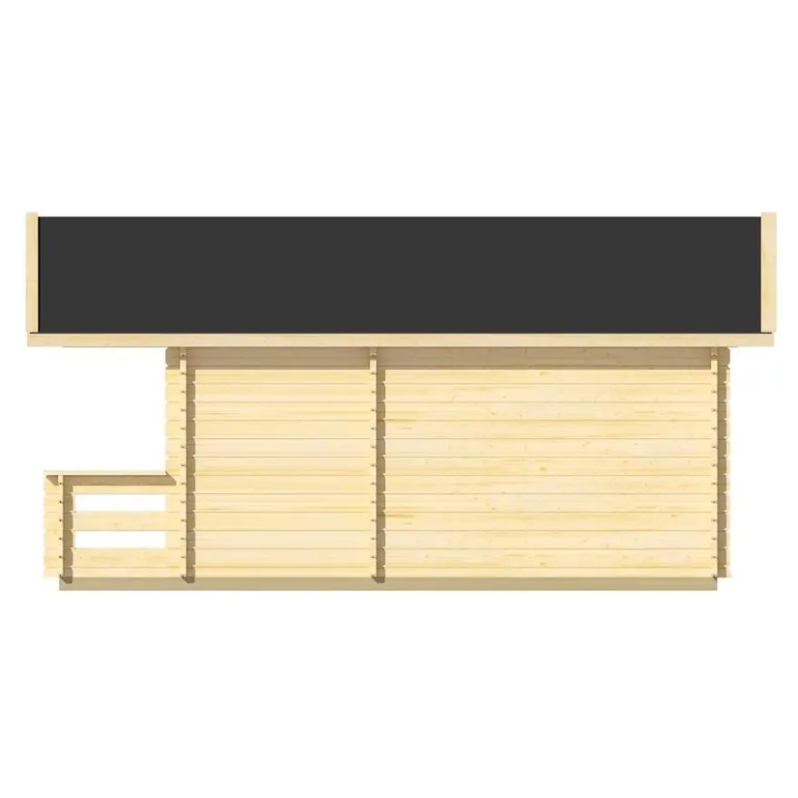 Pihasauna Luoman Lillevilla 7-5 Tiira, 10.3 + 2.3m²