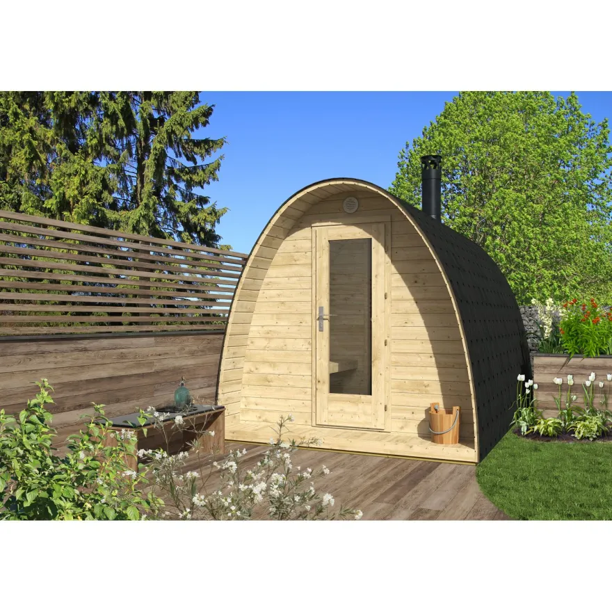 Pihasauna Tene Kris 9.2m², valmiiksi rakennettu