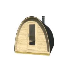 Pihasauna Tene Lars 11.4m², valmiiksi rakennettu