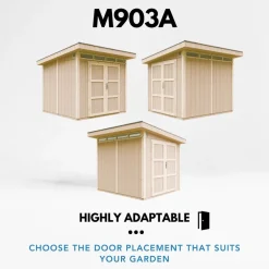 Pihavaja Timbela LP SmartSide M901A-M904A, tuplaovi, eri kokoja