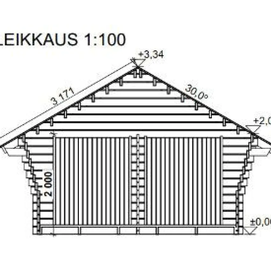 Pihavarasto/lato LP Garden R-L, 16m², rakomallinen