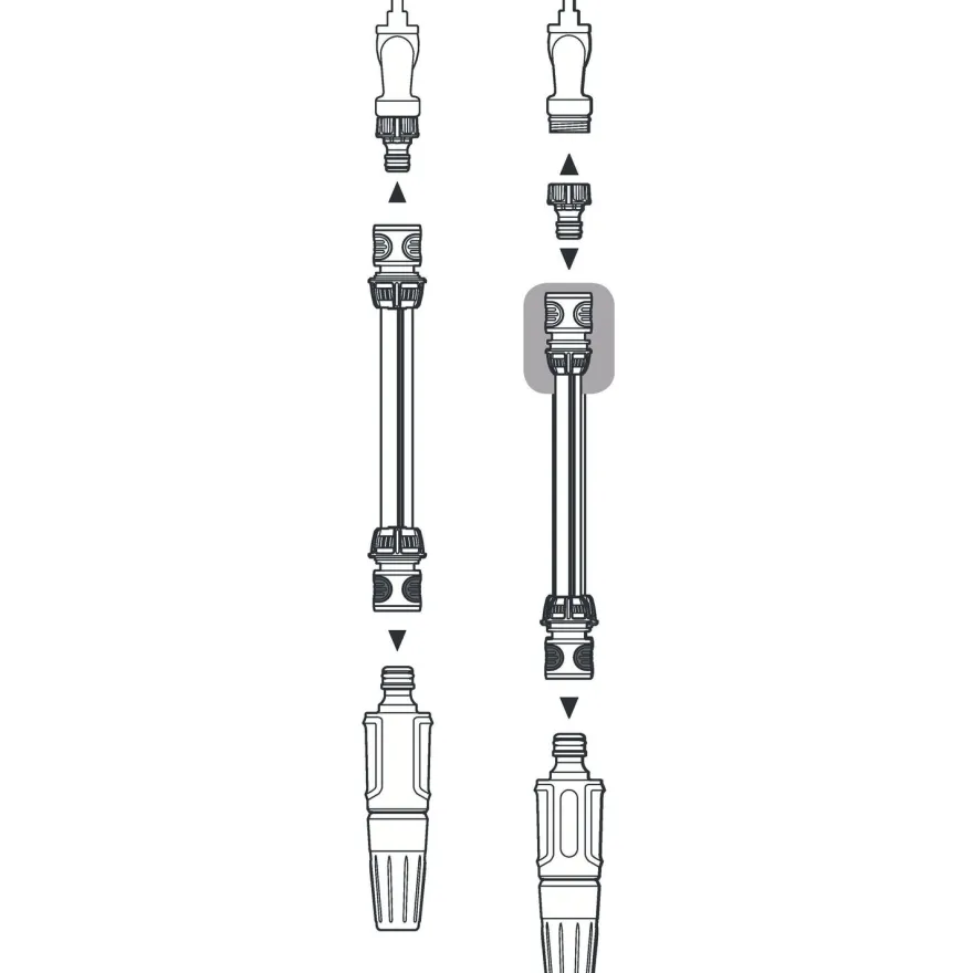 Pikaliitin Gardena OGS, 19mm