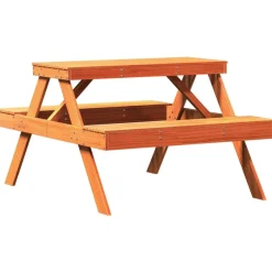 Piknik-/puutarhapöytä, 105x134x75 cm, eri värejä (33985)