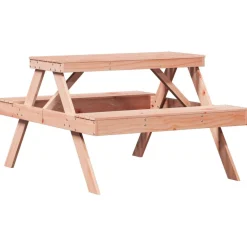 Piknik-/puutarhapöytä, 105x134x75 cm, eri värejä (33985)