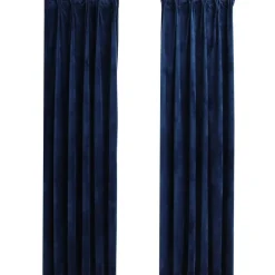 Pimennysverhot koukuilla 2kpl sametti 140x225cm