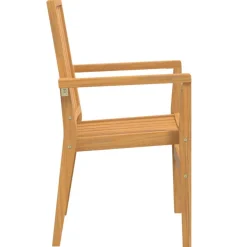 Pinottavat puutarhatuolit 8 kpl 56,5x57,5x91, tiikki