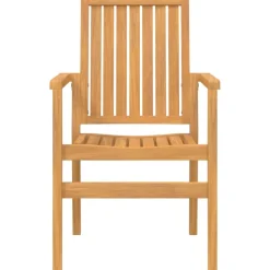 Pinottavat puutarhatuolit 8 kpl 56,5x57,5x91, tiikki