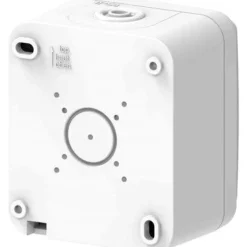 Pistorasia Gelia Connect 2 Home, 1-osainen, 16A, IP54, pinta-asennus, valkoinen