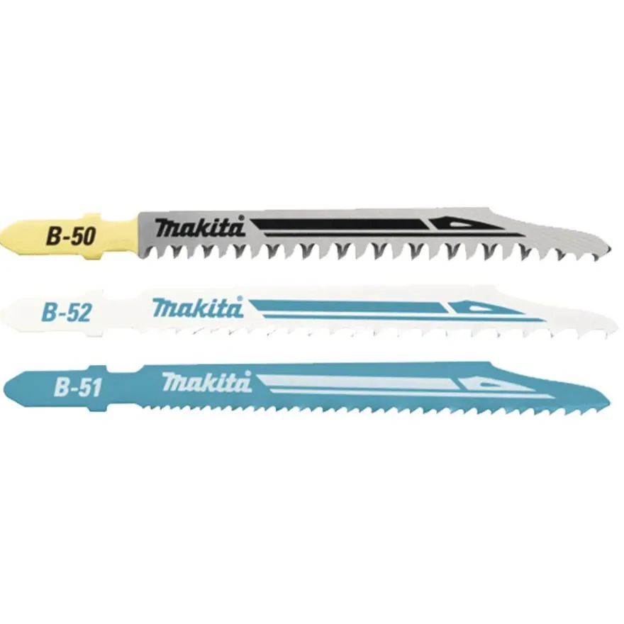 Pistosahanteräsarja Makita B-06292, puulle, 3 osaa