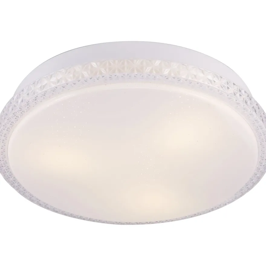 Plafondi Heat Kristalli Easy Mount Ø40cm E27 valkoinen