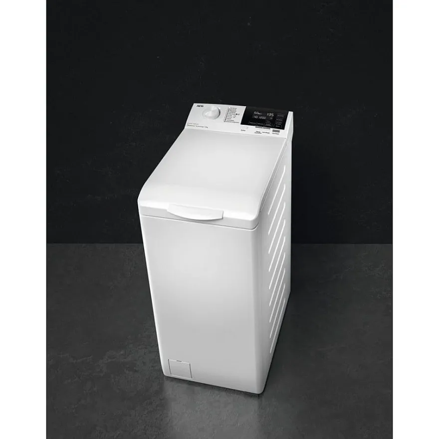Päältä täytettävä pesukone AEG LTR6E624G1, 40cm, 6kg, 1200rpm, valkoinen