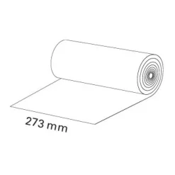 Pohjamatto valkoinen, rullassa, 300mm laatikkoon