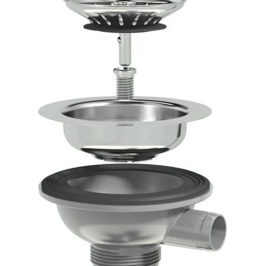 Pohjaventtiili Prevex, 1 1/2", 114mm