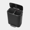 Poljinroska-astia Brabantia Bo, 2x30l, Matt Black