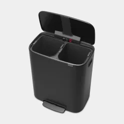Poljinroska-astia Brabantia Bo, 2x30l, Matt Black