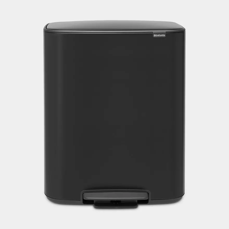 Poljinroska-astia Brabantia Bo, 2x30l, Matt Black