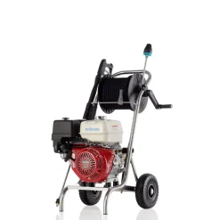 Polttomoottoripainepesuri Kränzle Profi-Jet B 16/220, 220bar, 960l/h, itseimevä, letkukelalla