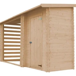 Polttopuukatos ja pihavaja Timbela M205, 3.64m²