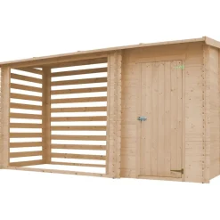 Polttopuukatos ja pihavaja Timbela M205, 3.64m²