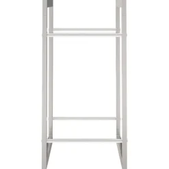 Polttopuuteline 80x28x86 cm ruostumaton teräs