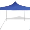 Pop-up teltta kokoontaitettava, avoin, 3x3m, sininen