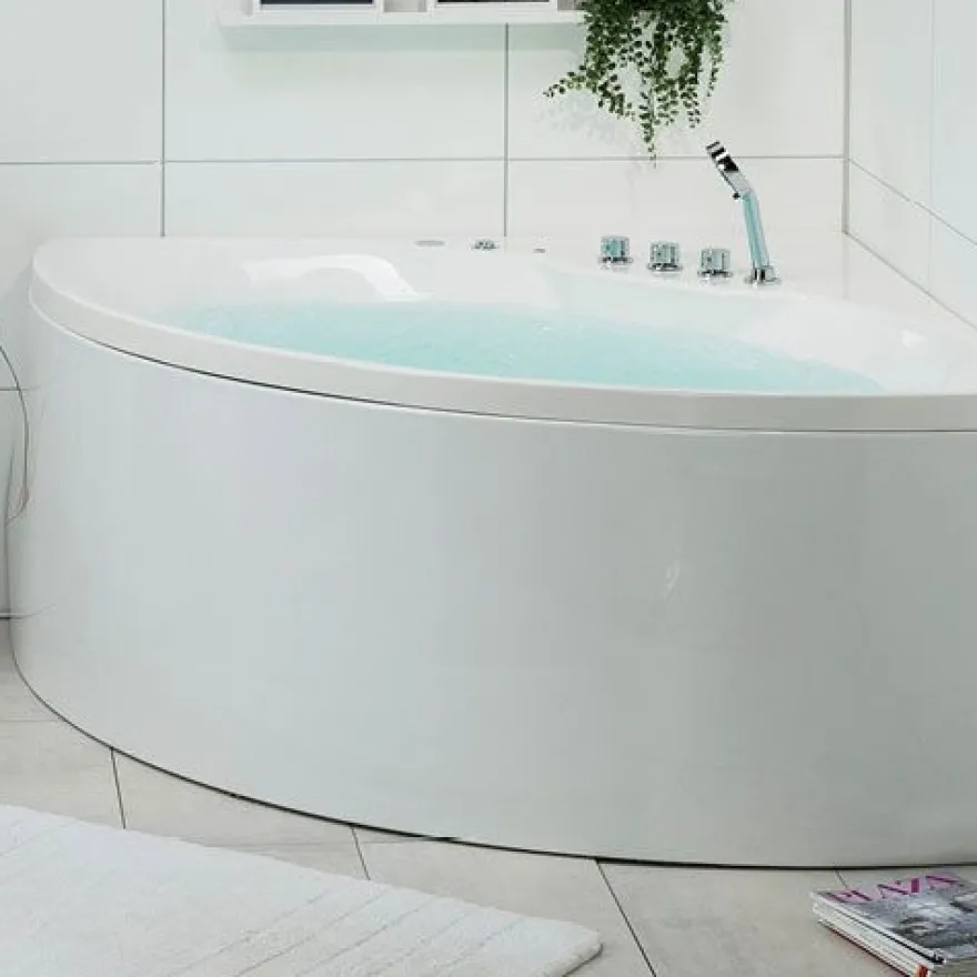 Poreamme Bathlife Rofylld Plus, 1400x1400mm, valkoinen