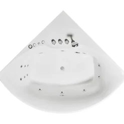 Poreamme Bathlife Rofylld Plus, 1400x1400mm, valkoinen