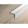 Porraskulmalista Progress Profiles Prowalk, tarrakiinnitys, 30x30mm, 0,9m, anodisoitu hopea