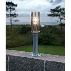 Porttivalaisin Konstsmide Mode 661-320, E27, Ø280x440mm, sinkitty teräs