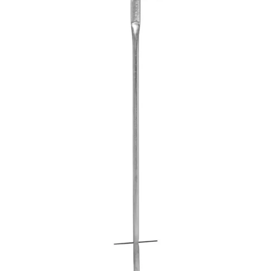 Postilaatikon pystytystolppa Berglund Post-Stick, hopea