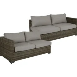 Päätymoduuli Brafab Ninja, ruskea/beige