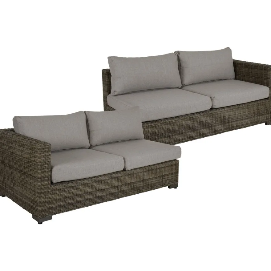 Päätymoduuli Brafab Ninja, ruskea/beige