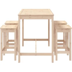 Puutarhan Bistrosarja, 5-osainen täysi mänty, eri värejä (28307)