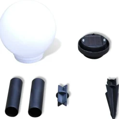 Puutarhan polkuvalaisin aurinkovoima pallo led 15 cm 4 kpl