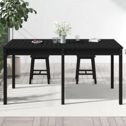 Puutarhan ruokapöytä, korkeus 76cm, eri värejä ja kokoja