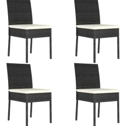 Puutarhan ruokatuolit, polyrottinki, eri värejä/pakkauskokoja