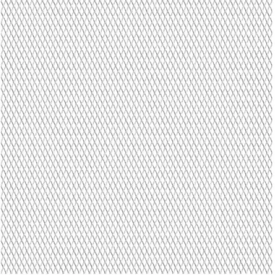 Puutarhan verkkoaita, ruostumaton teräs, 50x50cm, 20x10x2mm