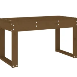 Puutarhapenkki hunajanruskea 80x38x45 cm, mänty