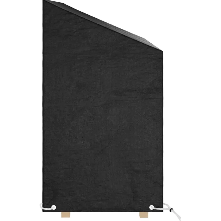 Puutarhapenkkisuoja 8 purjerengasta 160x70x70/88 cm polyeteeni