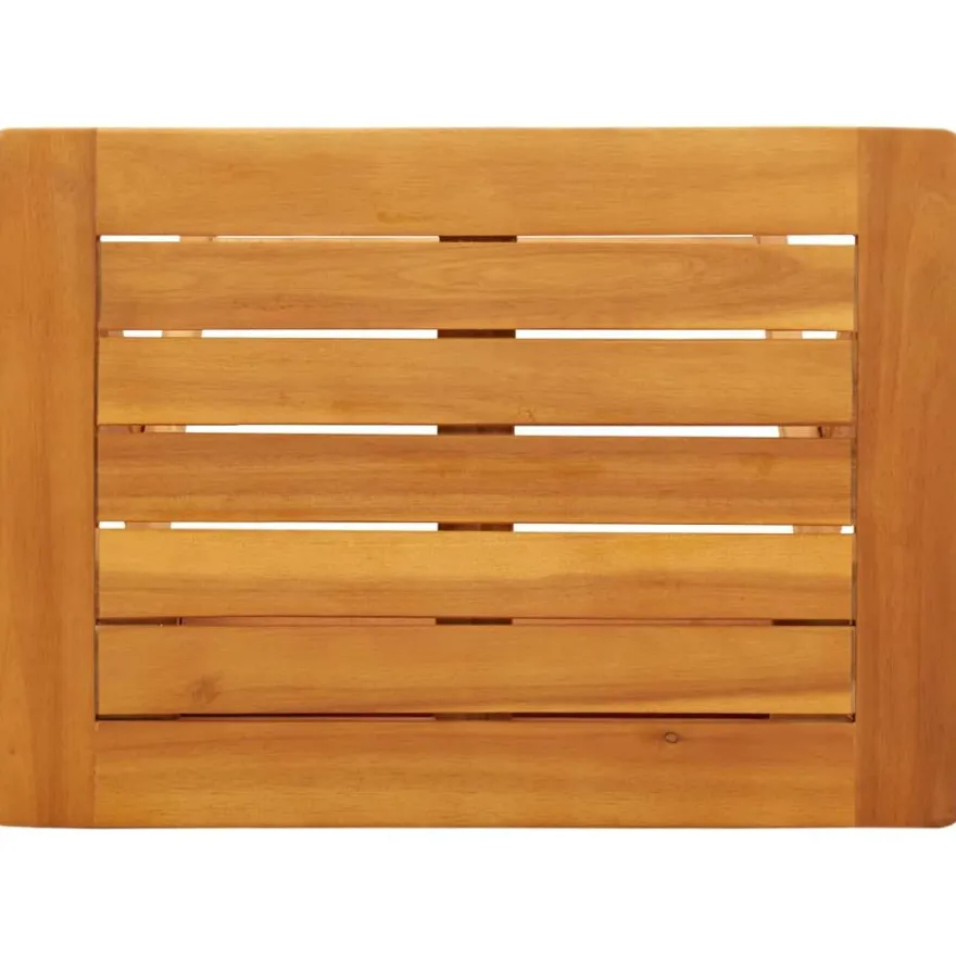 puutarhapöytä Kokoontaittuva 50x36x60 cm täysi akasiapuu (64895)