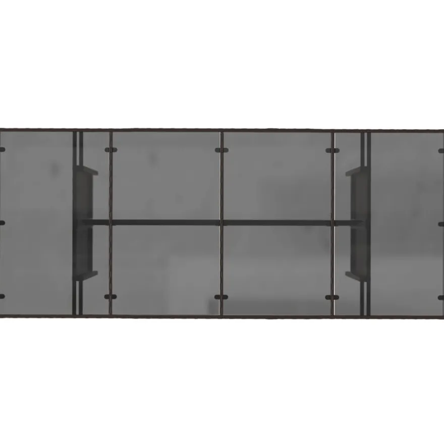 Puutarhapöytä polyrottinki, 190x80x75 cm, eri pöytälevymateriaalit ja värit (33233)