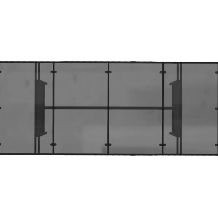 Puutarhapöytä polyrottinki, 190x80x75 cm, eri pöytälevymateriaalit ja värit (33233)