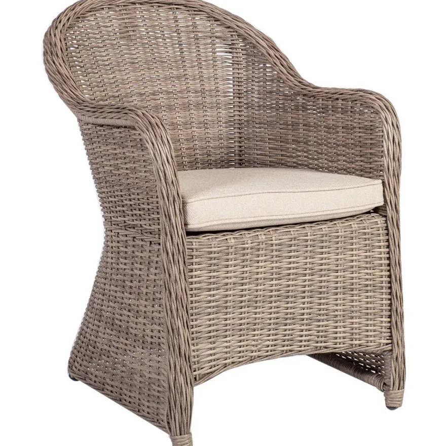 Puutarharyhmä Home4You TOSCANA, 2 tuolia, beige