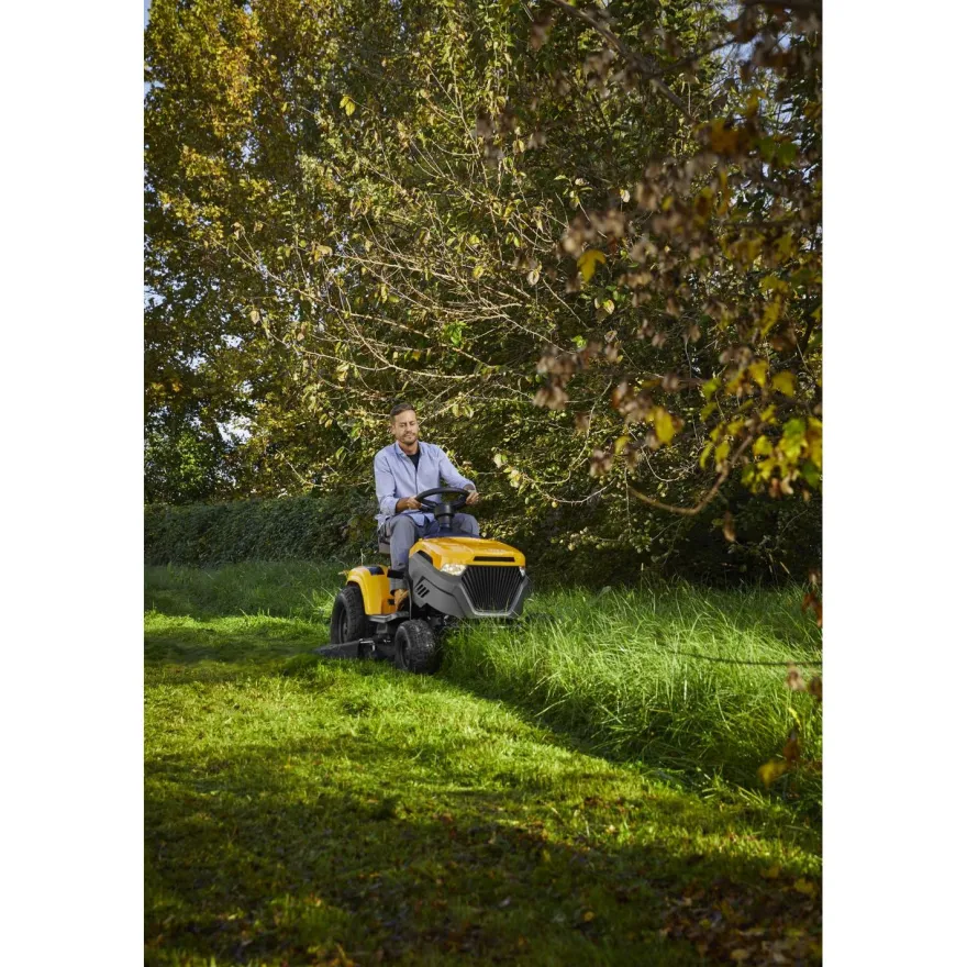 Puutarhatraktori Stiga Tornado 5108 W, ST 550 Twin