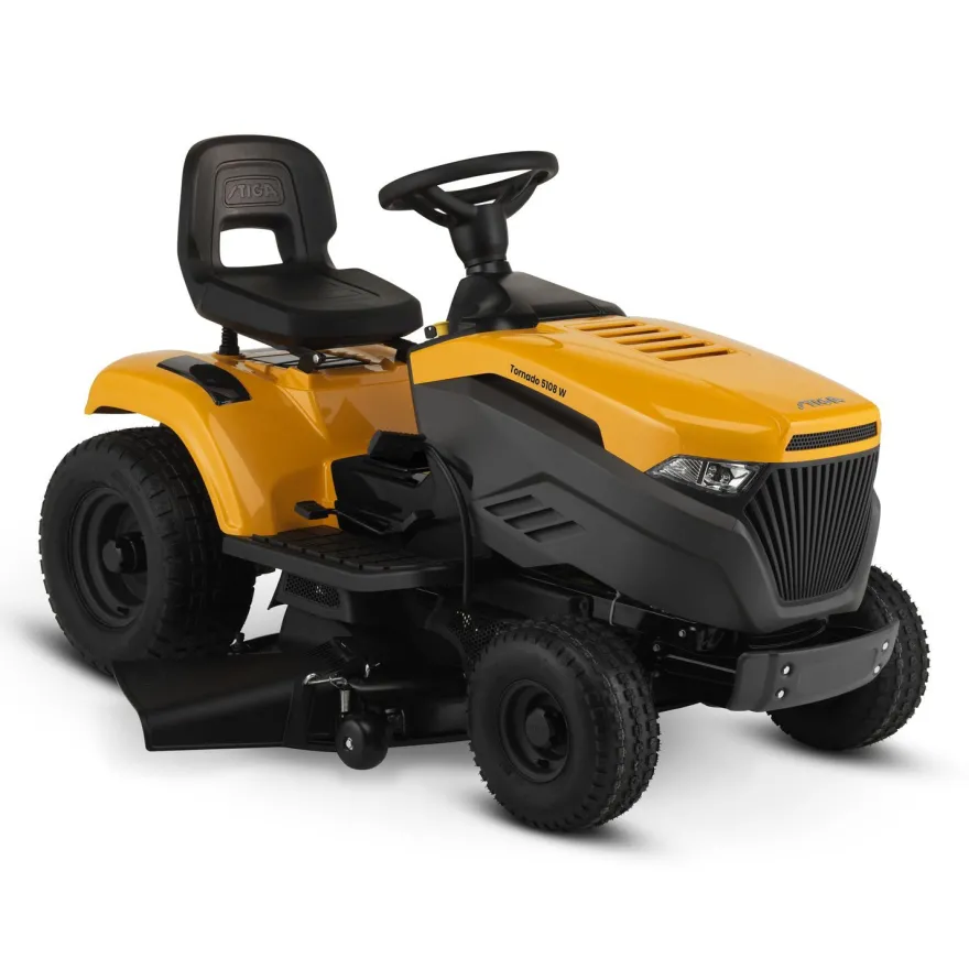 Puutarhatraktori Stiga Tornado 5108 W, ST 550 Twin