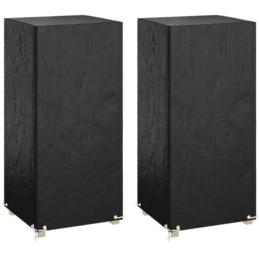 Puutarhatuolisuojat 8 purjerengasta 75x70x140 cm polyeteeni