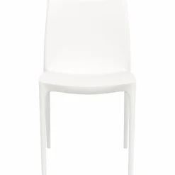 Puutarhatuolit 2 kpl valkoinen 50x46x80 cm polypropeeni