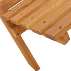 Puutarhatuolit, täysi akasiapuu ja kangas, eri värejä ja pakkauskokoja (33696)