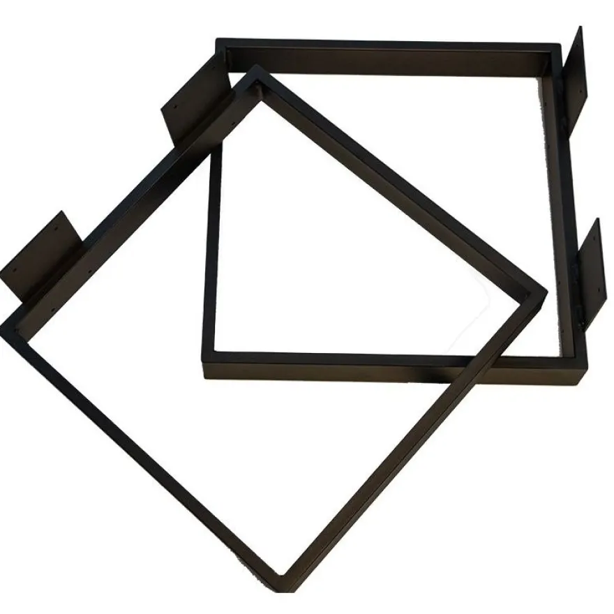 Pöydänjalka Pihlaja J9, 450x450mm, 2 kpl, musta